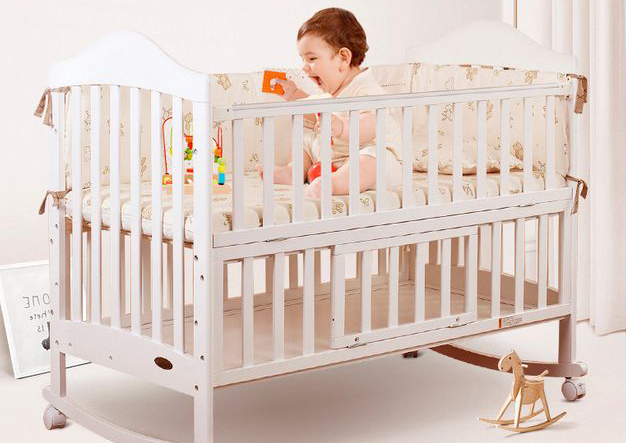 婴儿床,床垫,围栏,游戏,修订,儿童用品